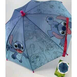 Disney Lilo & Stitch 21-Inch Kid's Umbrella With Clamshell Handle